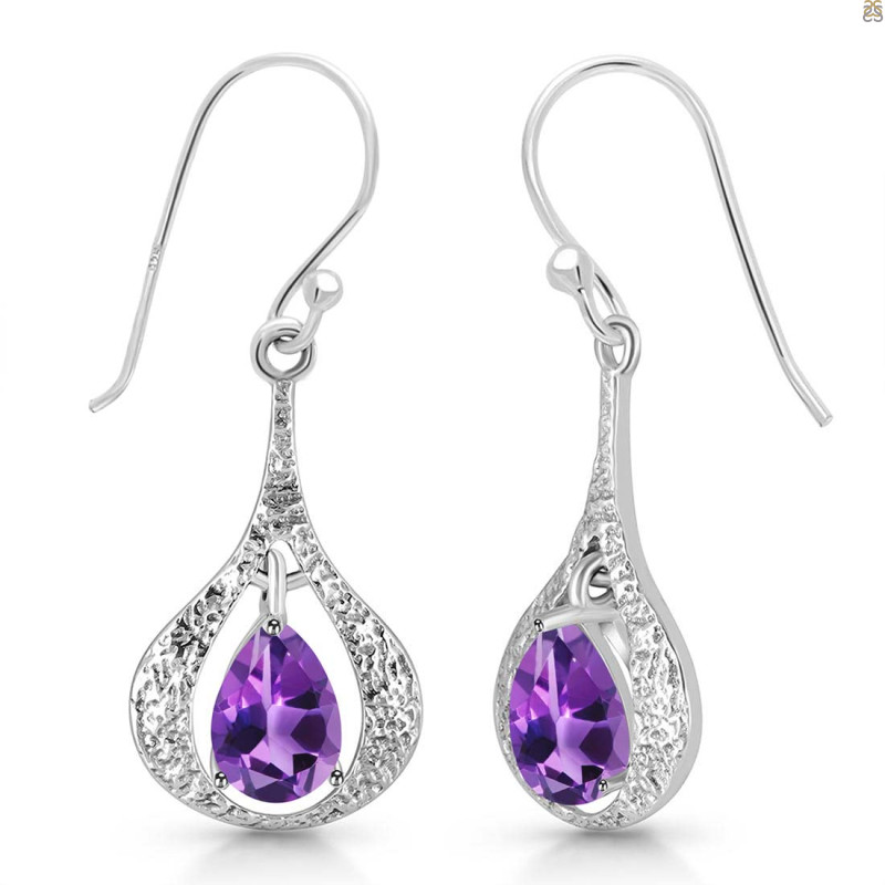 Amethyst Earring