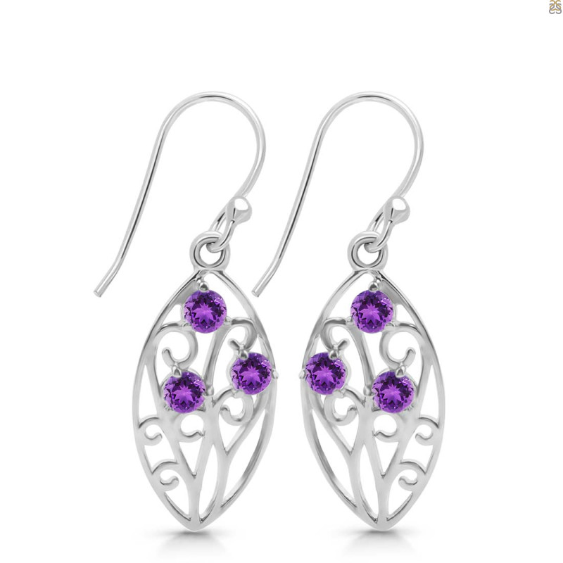 Amethyst Earring