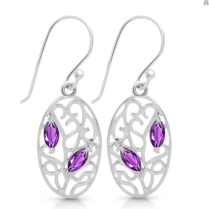 Amethyst Earring