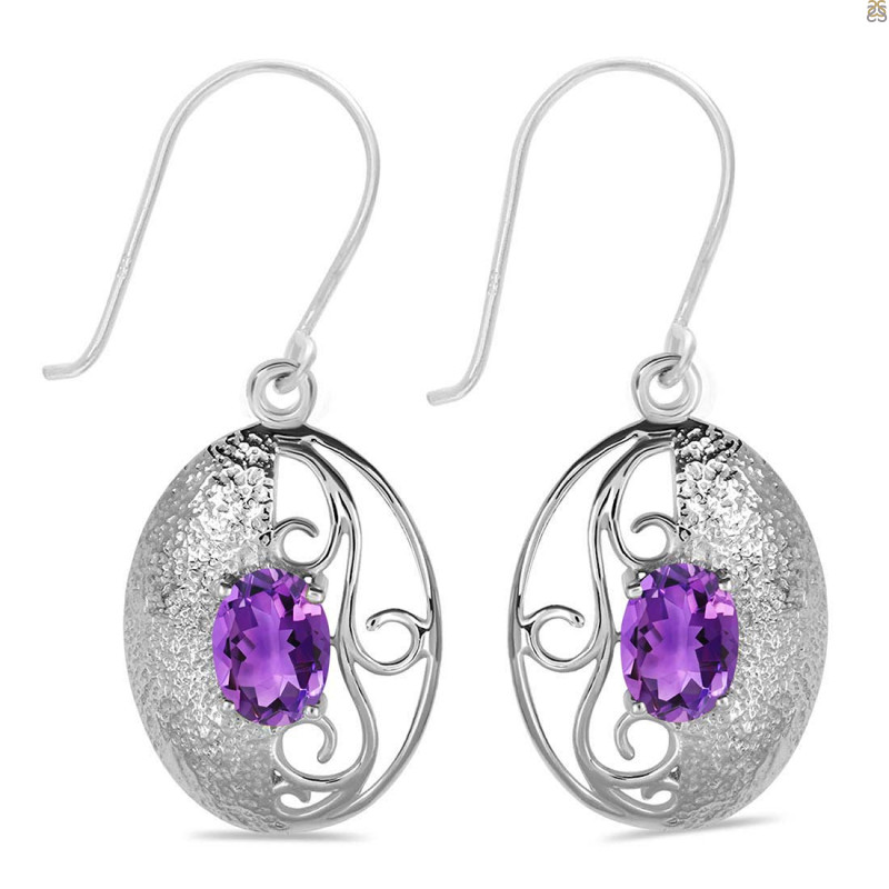 Amethyst Earring