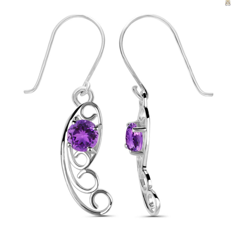 Amethyst Earring