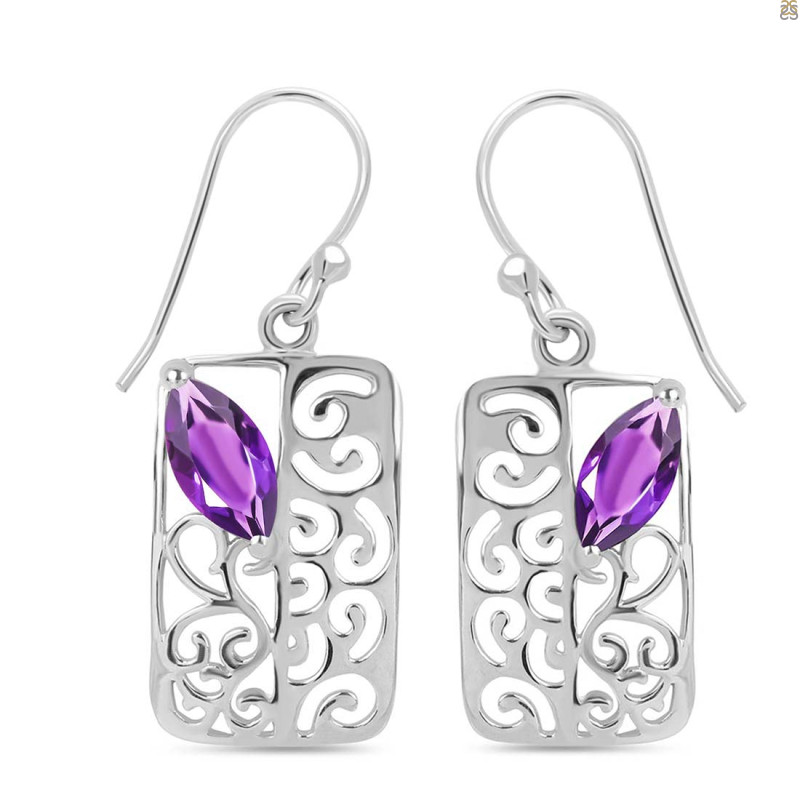 Amethyst Earring
