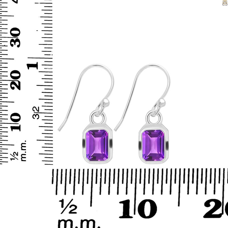 Amethyst Earring AMT-RDE-550.