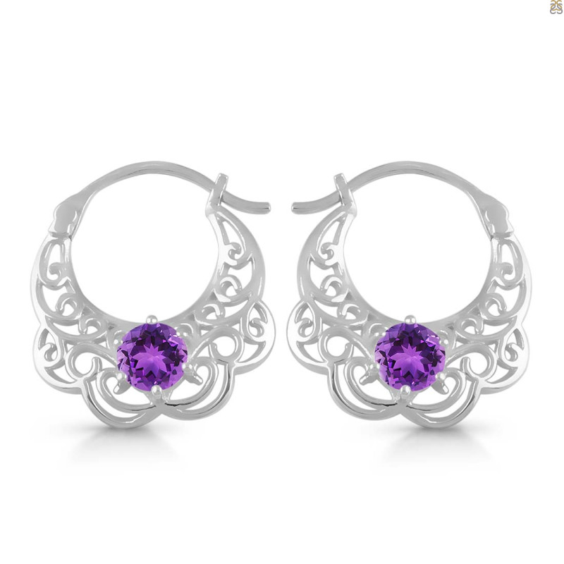 Amethyst Earring