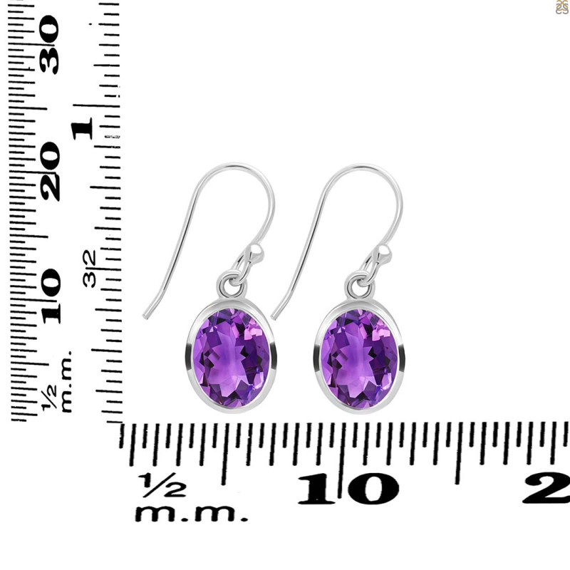 Amethyst Earring AMT-RDE-561.
