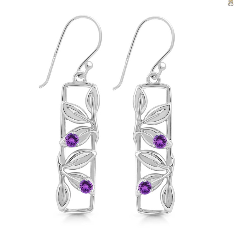 Amethyst Earring