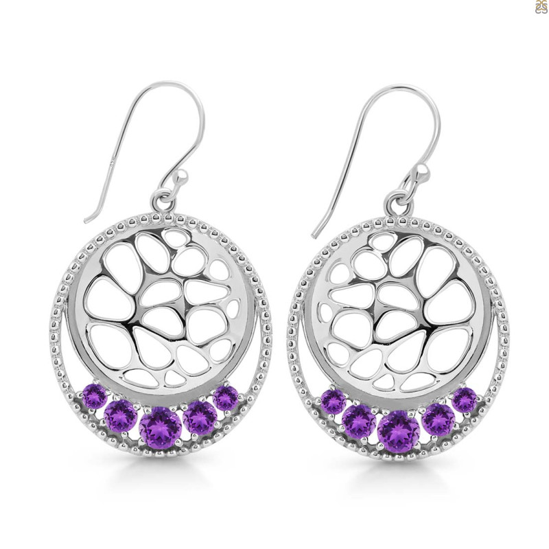 Amethyst Earring