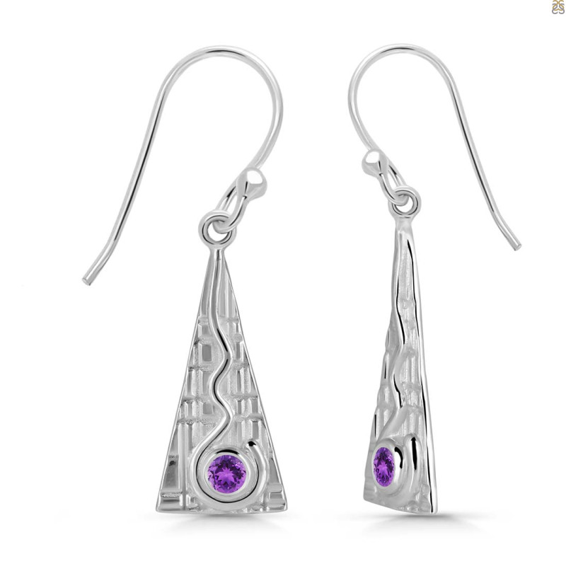 Amethyst Earring