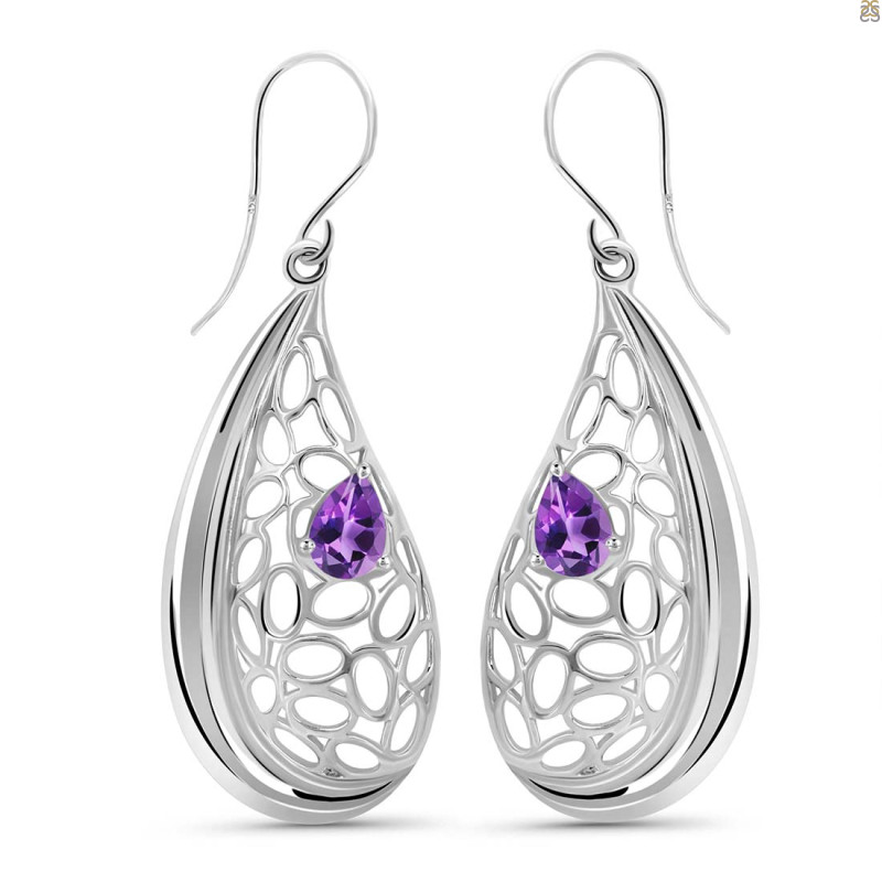Amethyst Earring