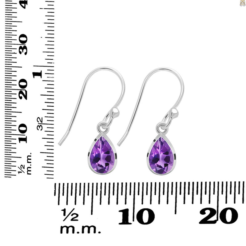Amethyst Earring AMT-RDE-679.