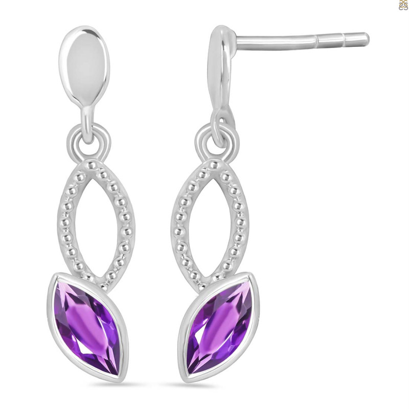 Amethyst Earring