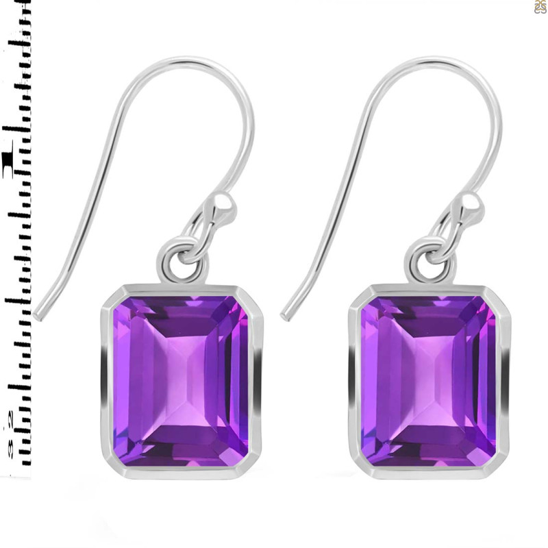 Amethyst Earring AMT-RDE-705.