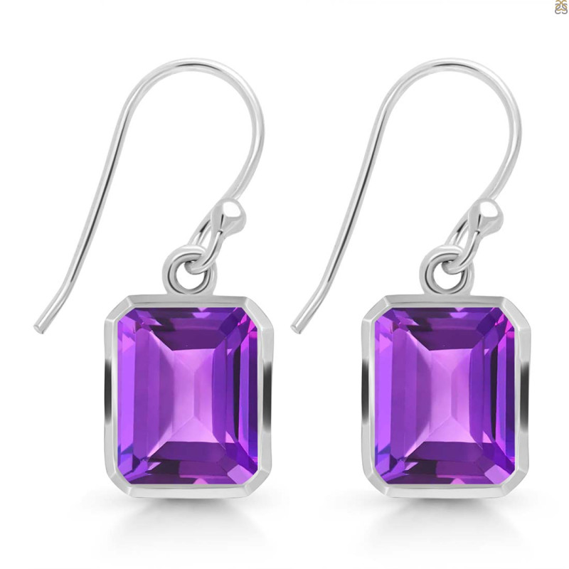 Amethyst Earring AMT-RDE-705.