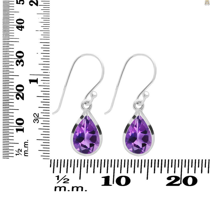 Amethyst Earring AMT-RDE-707.