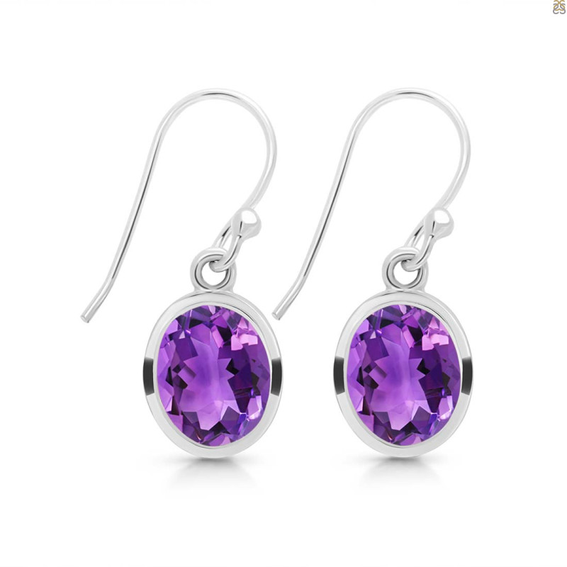 Amethyst Earring AMT-RDE-708.
