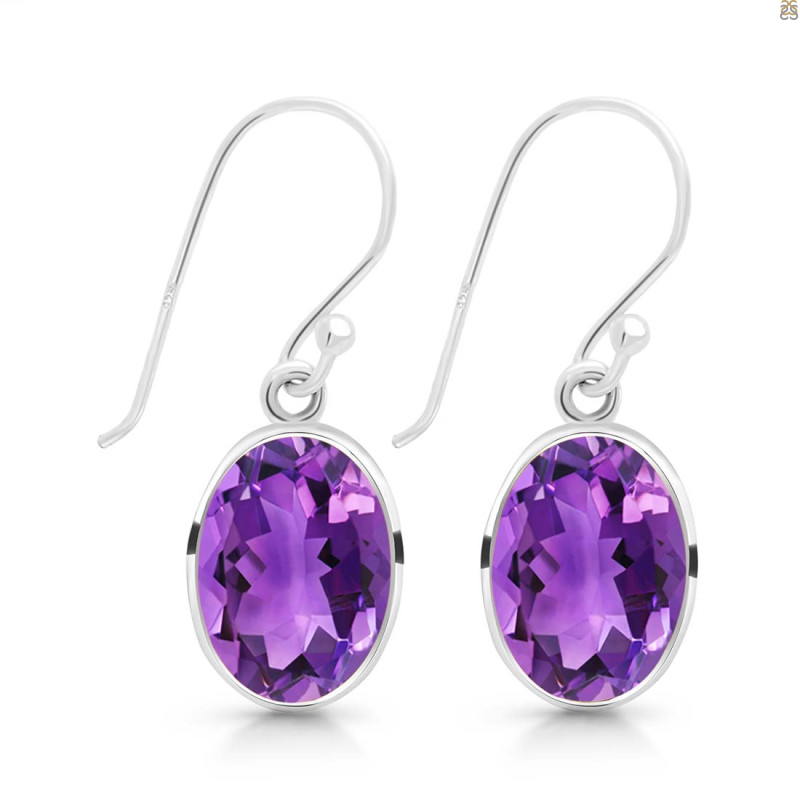 Amethyst Earring AMT-RDE-709.