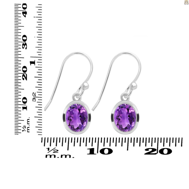 Amethyst Earring AMT-RDE-713.