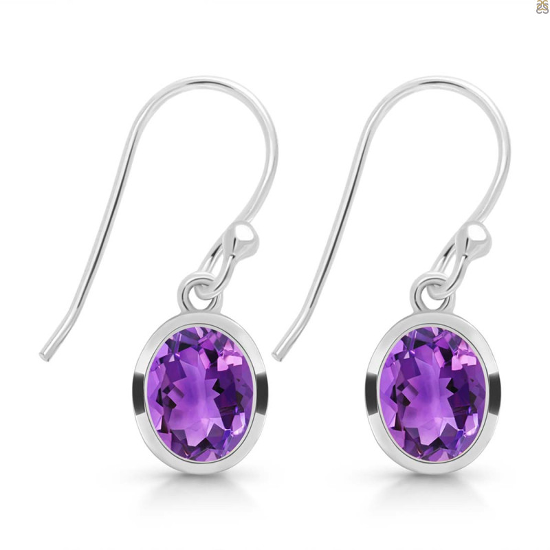 Amethyst Earring AMT-RDE-713.