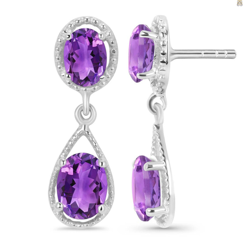 Amethyst Earring