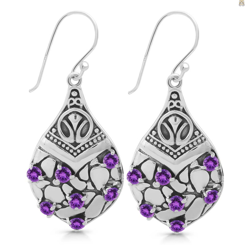 Amethyst Earring