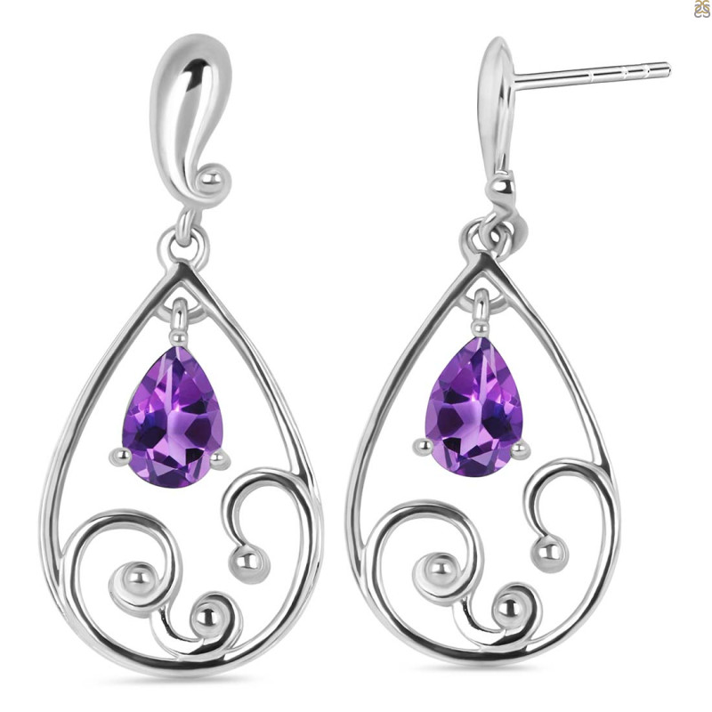 Amethyst Earring