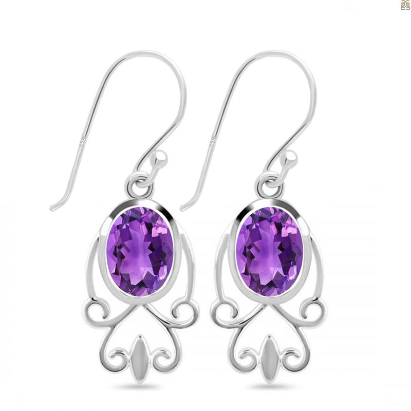 Amethyst Earring