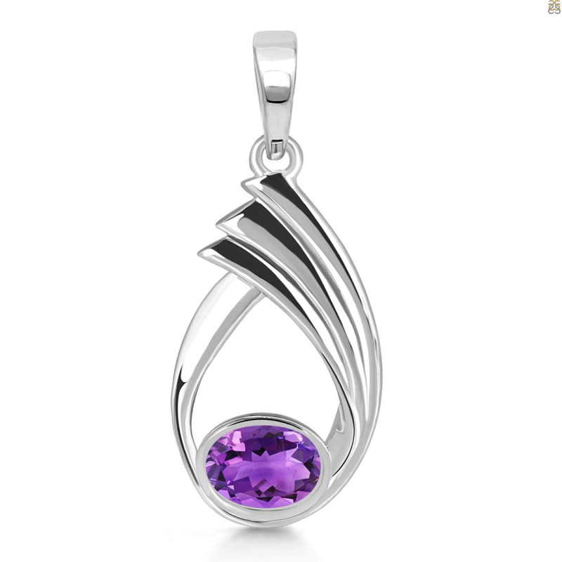 Amethyst Pendant AMT-RDP-131.