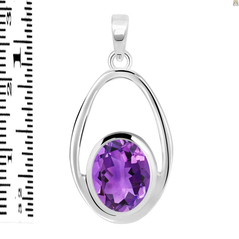 Amethyst Pendant AMT-RDP-140.