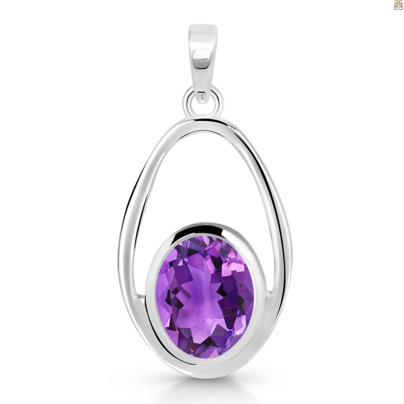 Amethyst Pendant AMT-RDP-140.