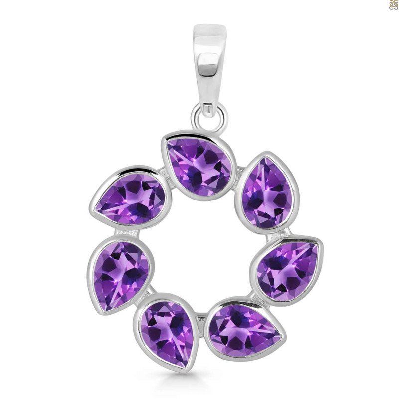 Amethyst Pendant AMT-RDP-25.