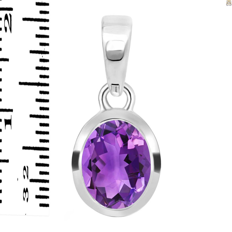 Amethyst Pendant AMT-RDP-380.