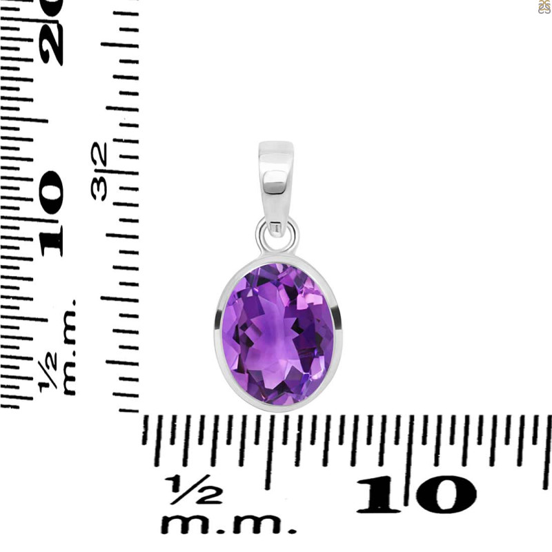 Amethyst Pendant AMT-RDP-466.