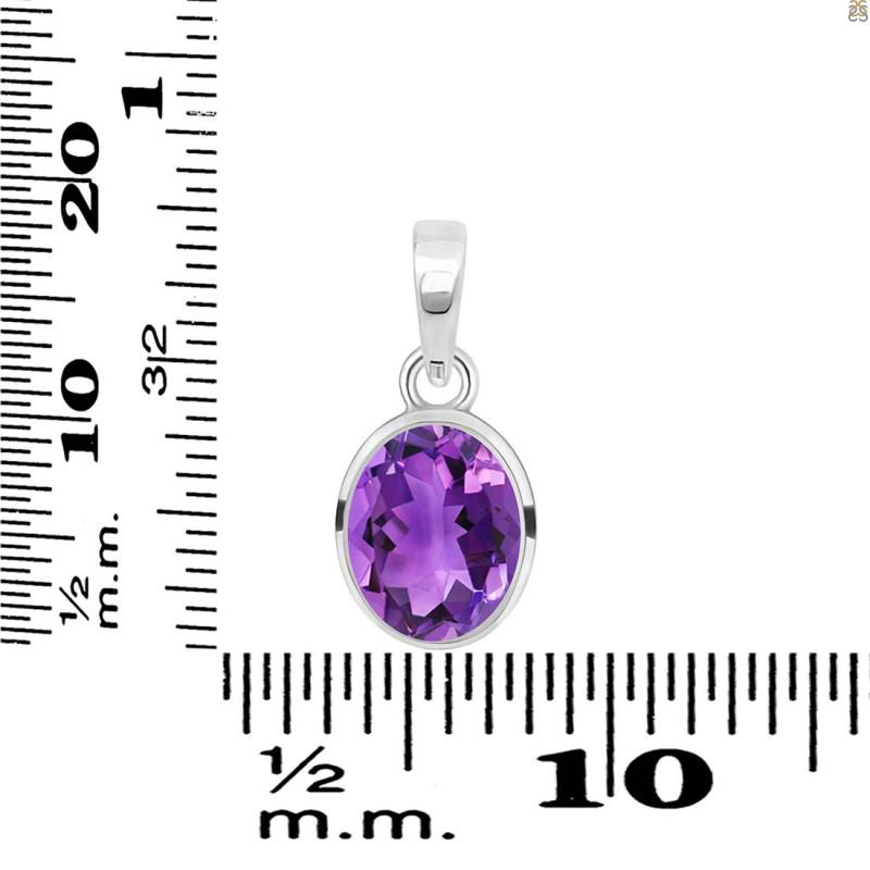Amethyst Pendant AMT-RDP-734.