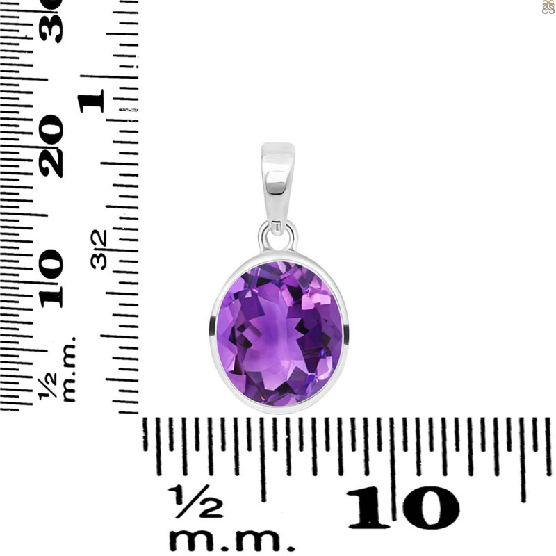 Amethyst Pendant AMT-RDP-737.