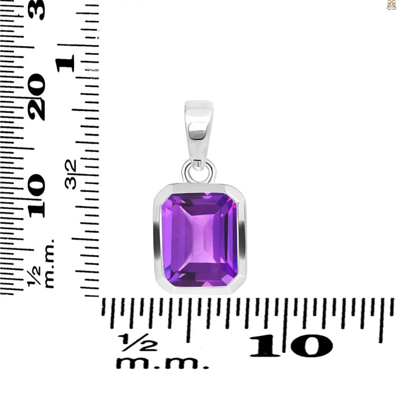 Amethyst Pendant AMT-RDP-738.
