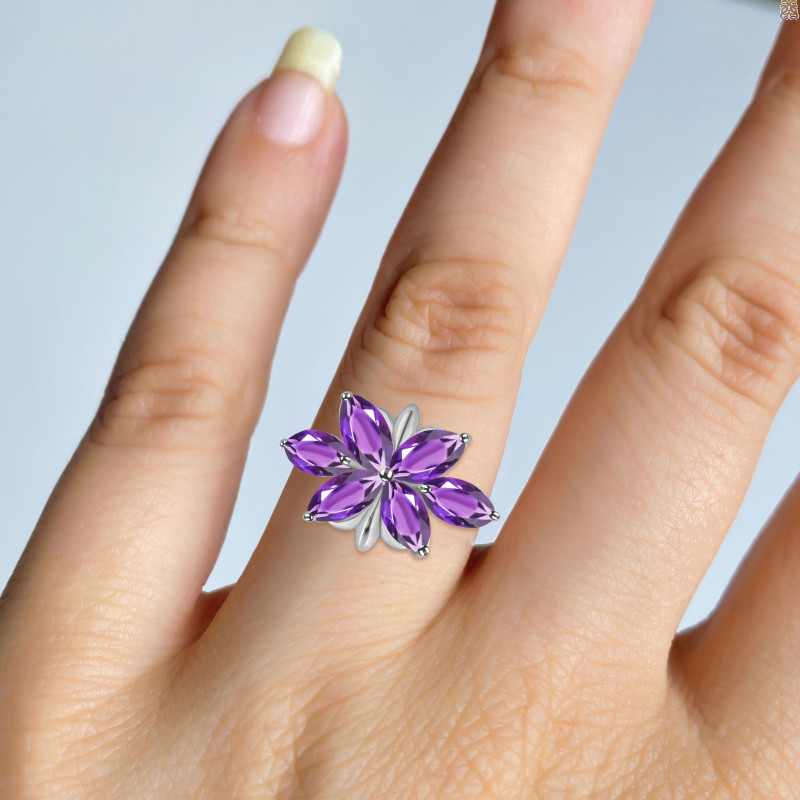 Amethyst Ring AMT-RDR-2067.