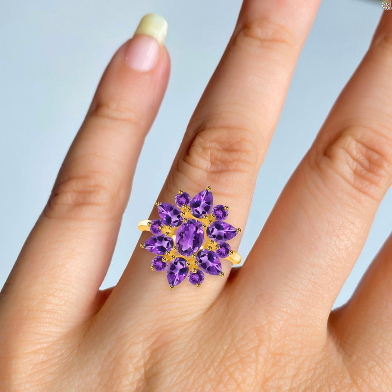 Amethyst Ring AMT-RDR-2073.