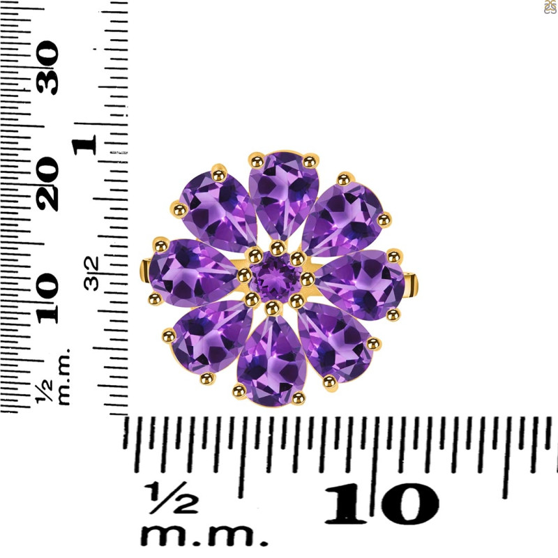 Amethyst Ring AMT-RDR-2078.