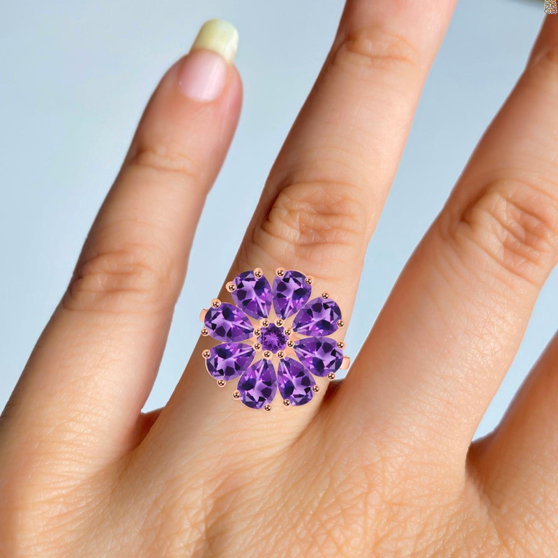 Amethyst Ring AMT-RDR-2078.