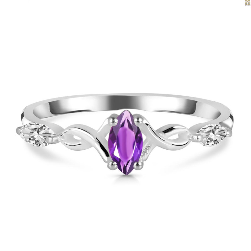 Amethyst Ring AMT-RDR-2663.