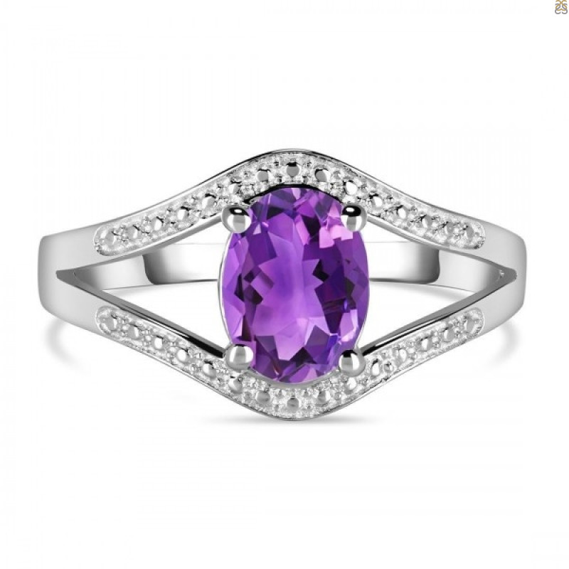 Amethyst Ring AMT-RDR-9.