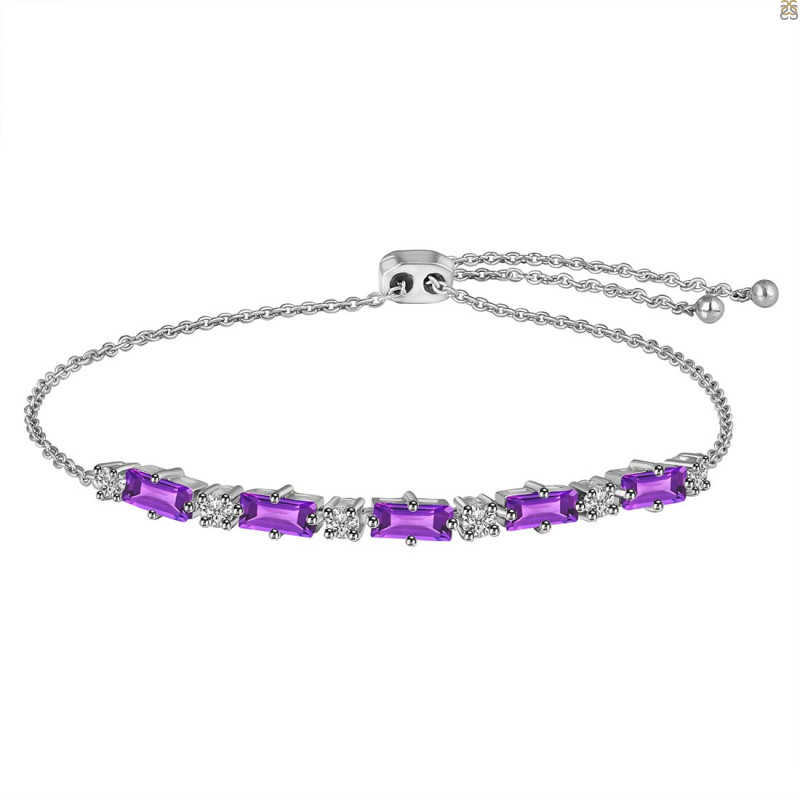 Amethyst Bracelet AMT-RDB-135.