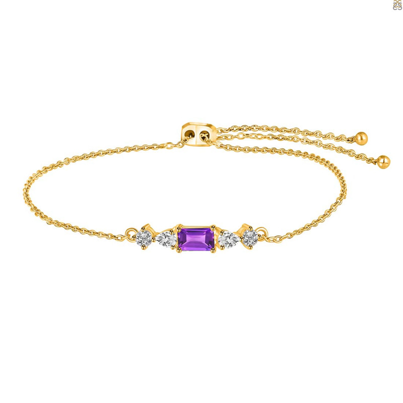 Amethyst Bracelet AMT-RDB-149.