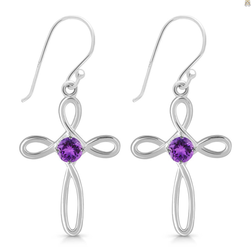 Amethyst Earring AMT-RDE-425.