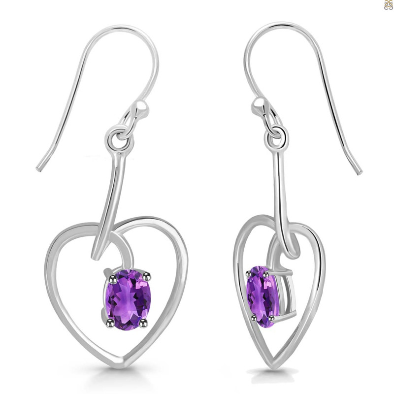 Amethyst Earring