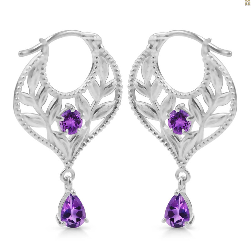Amethyst Earring