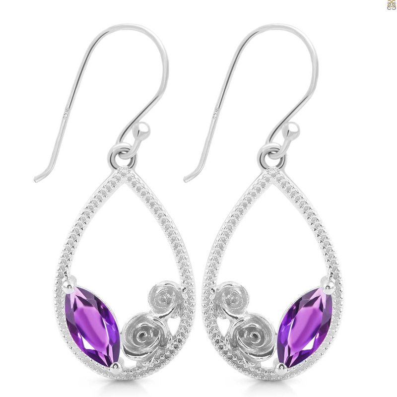 Amethyst Earring
