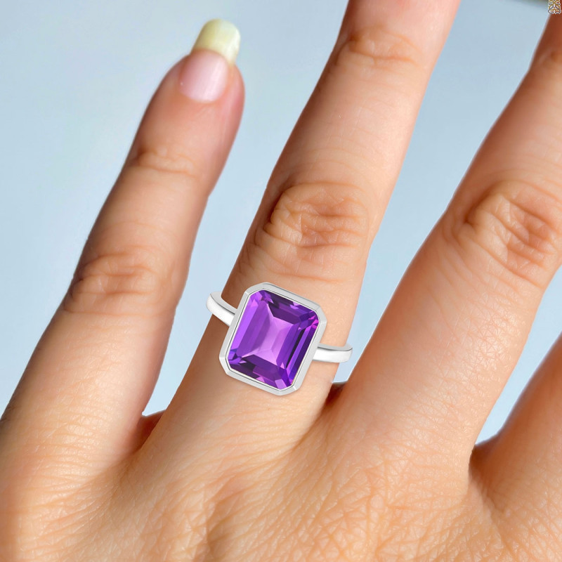 Amethyst Ring AMT-RDR-1927.