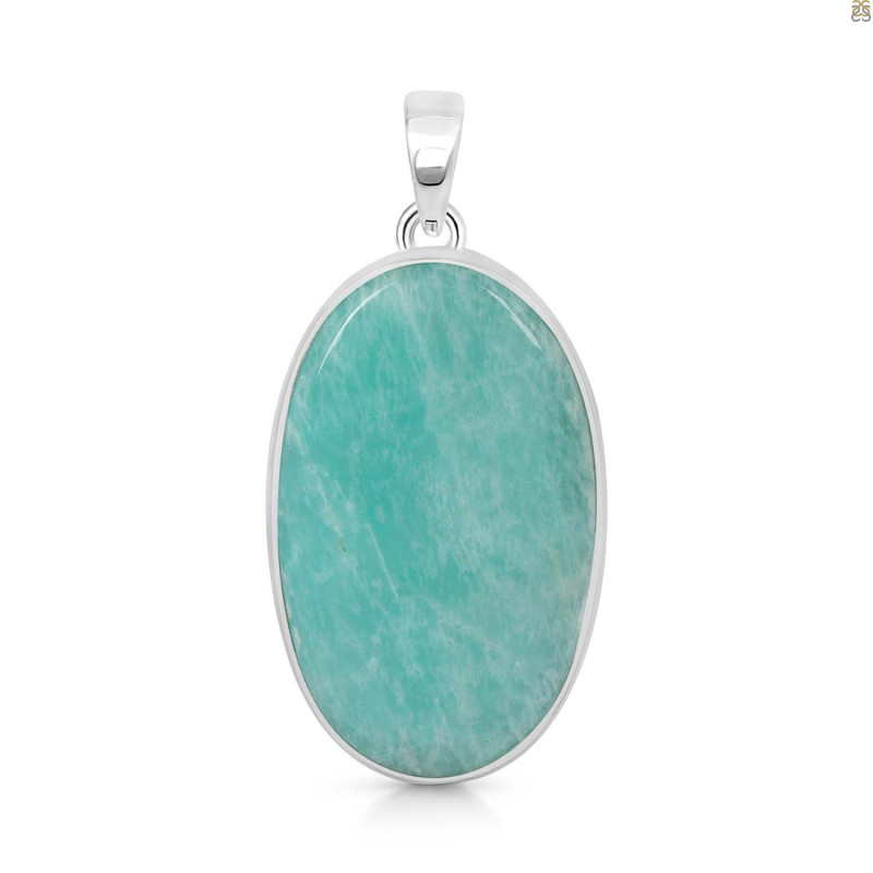 Amazonite Pendant-SP AMZ-1-122