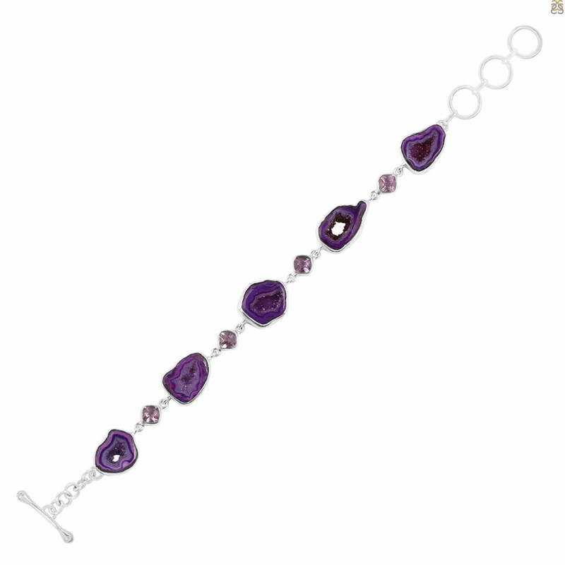 Agate (Purple) Bracelet-BSL